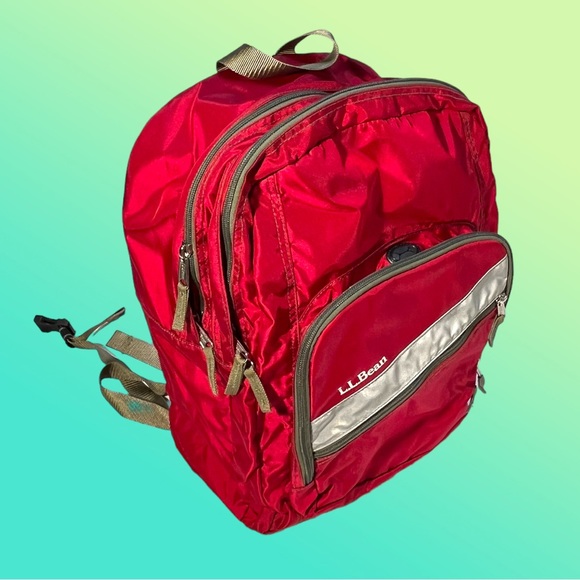 L.L. Bean Other - LL Bean Red Backpack